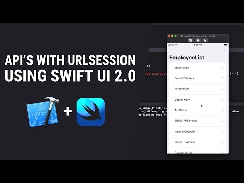 API Integration (All HTTP methods) using URLSession - SwiftUI 2.0