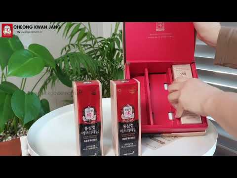 Video Nước hồng sâm kgc everytime Korean red ginseng extract everytime - 홍삼정 에브리타임 10ml*30포