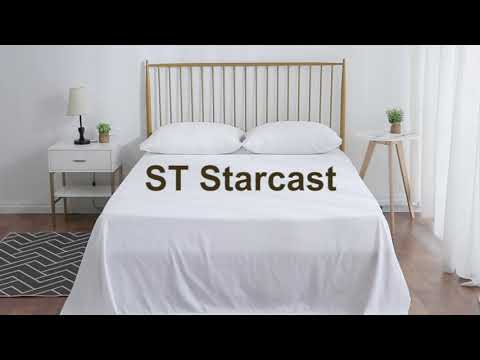 Starcast Bed Sheet Set Queen Size Soft Microfiber 1800 Thread Count Bedding Sheet Set Deep Pocket