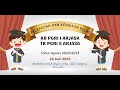 PROSESI WISUDA KB PGRI 1 DAN TK PGRI 5 ARJASA