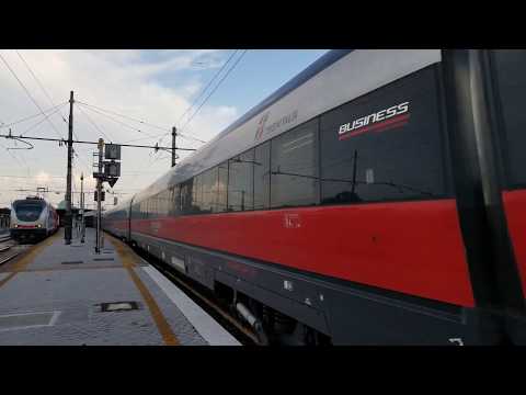 🇮🇹 UltraHD 4K Frecciarossa ETR500-40 with train AV 9743