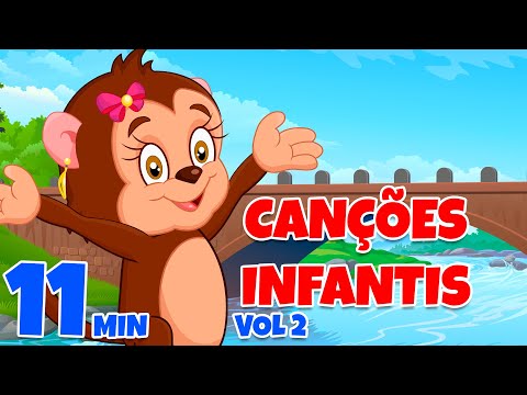 Canções Infantis vol 2 - Giramille 11 min | Desenho Animado Musical