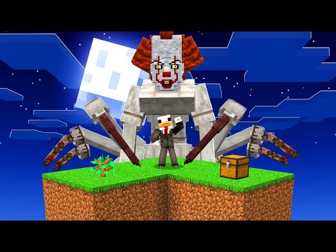 SOPRAVVIVO SOPRA UN SOLO BLOCCO SPAVENTOSO SU MINECRAFT