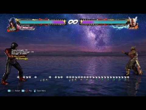Tekken 7 Jin Kazama ff+3 combo