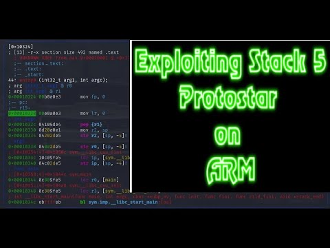 Exploiting Stack 5 from Protostar on ARM (Azeria-Labs)