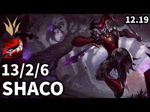 Shaco Jungle vs Viego - Ranked Master - Patch KR 12.19