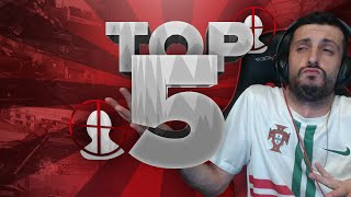 Top 5 de la semaine fin des top