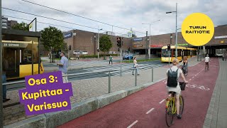 Pyöräillään Turun raitiotien reitti! Kupittaa-Varissuo (Osa 3/3)