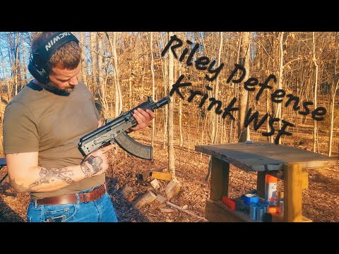 Test Firing the Riley Defense Krink Rifle