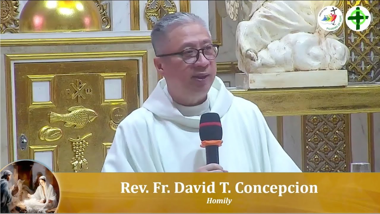 MY WALK WITH THE SAINTS - Homily by Fr. Dave Concepcion on Jan. 6, 2025