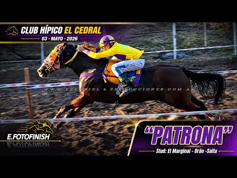 1°PATRONA  2°NACHITO Club Hípico El Cedral Oran-Salta Domingo 3 de Mayo 2026