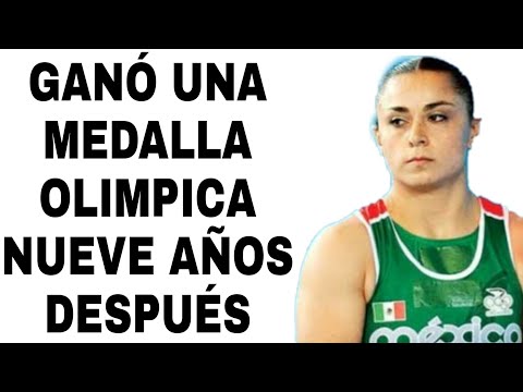 Damaris Aguirre medalla olímpica levantamiento de pesas