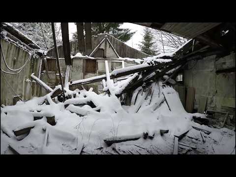 Abandoned mine (Grube Bergwerkswohlfahrt) Germany February 2019 with Gopro Hero5 and DJI Mavic Pro