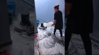 Iniciando Limpeza de piso