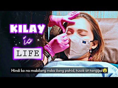 EYEBROW EMBROIDERY Touch Up @ Emily Beauty Salon || Kalbo Ni Kuting