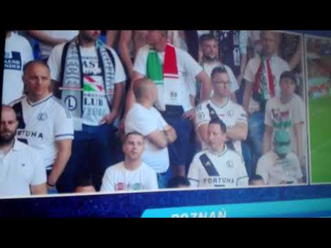 Zadyma na meczu Legia Warszawa Lech Poznań!!!