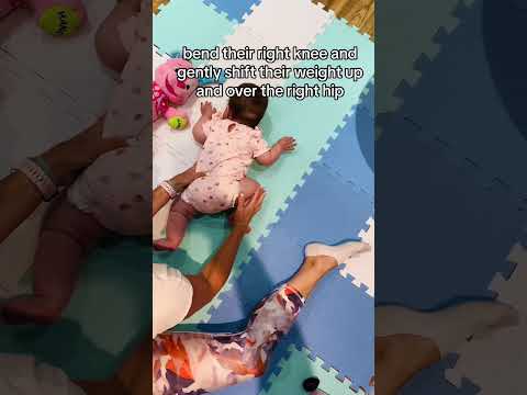 Baby Tummy to Sit Transition #short #baby #babydevelopment #physiotherapy