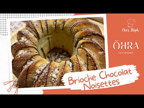 BRIOCHE CHOCOLAT NOISETTES : l'atelier culinaire Guy Demarle