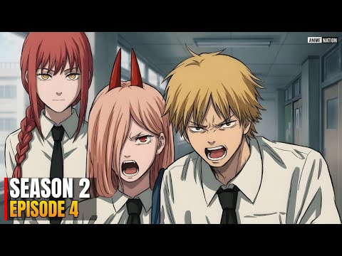 Chainsaw Man Season 2 Episode 4 Explained in Hindi | Full Story, Recap & Ending | Anime Nation