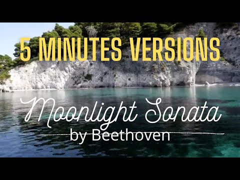 Moonlight Sonata by Beethoven 5 Minutes Version