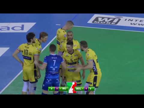 Superlega A1:  Highlights Modena-Molfetta 3-1