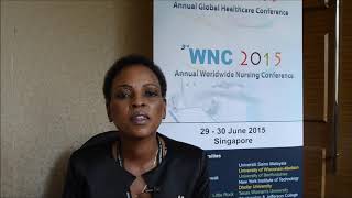 Mrs. Agnes Makhene at WNC Conference 2015 by GSTF