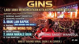 Download lagu GINS - IBUK LAN BAPAK, ANAK NAKALE IBUK, PESENE WONG TUO [LAGU VIRAL TIKTOK 2026] BEST AI COVER mp3