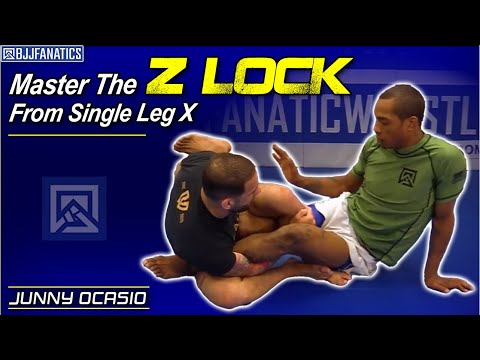 Junny Ocasio's Secret Z Lock From Single Leg X
