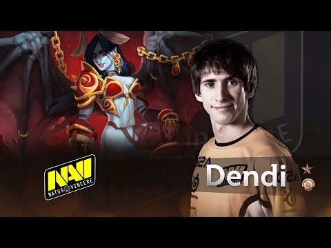 Dendi (Queen of Pain) - Gameplay Dota 2 MMR
