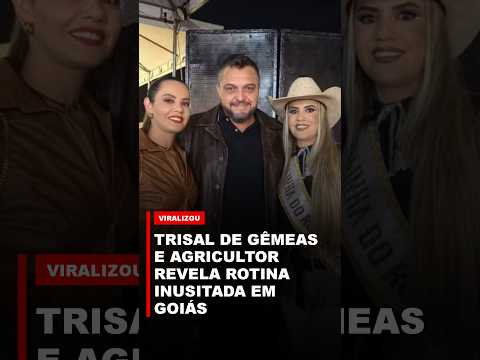 GÊMEAS DIVIDEM O MESMO MARIDO! CONHEÇA A ROTINA DO TRISAL QUE VIRALIZOU EM GOIÁS