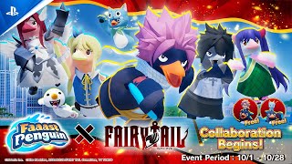 Faaast Penguin - Fairy Tail Collaboration Trailer | PS5 Trailer