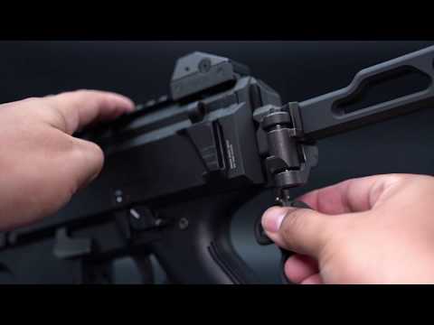 Адаптер приклада Strike industries FSA для CZ Scorpion (SI-CEVO-SA-QD-BLACK)