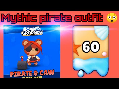 MYTHIC Pirate Outfit!!! Battle Pass Tier 60 // Bombergrounds Battle Royale // Battlelander