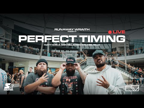 Matt Noble - Perfect Timing (Feat. Don Seu, Steez Malase, Billz) LIVE @ Pacific Fair