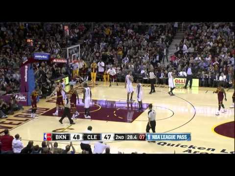 Dion Waiters to Kyrie Irving - Nets @ Cavs - 2013.10.30