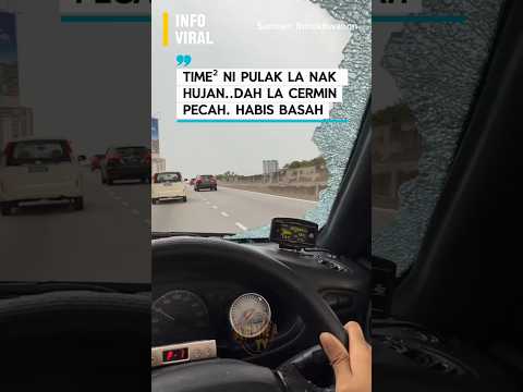 Memang clear HD view ko, siap angin + air hujan dapat. Kau mmg steady bang bawak rompong mcmtu je😂