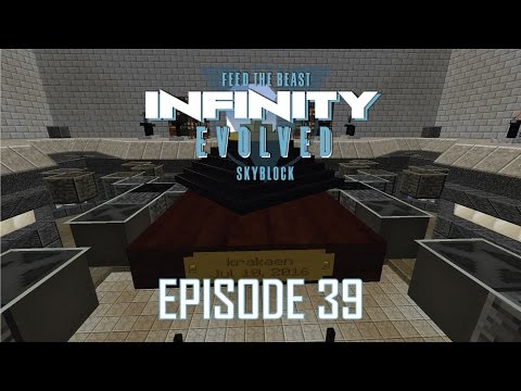 FTB Infinity Evolved Skyblock - 39 -  CHAOS EVERYWHERE [EXPERT MODE]