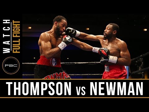Thompson vs Newman FULL FIGHT: November 18, 2017 - PBC on Bounce