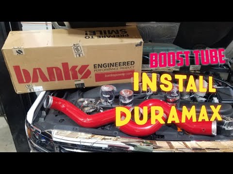 BANKS BOOST TUBE INSTALL | HOW TO | 17 DURAMAX