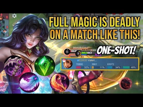 FULL MAGIC IS DEADLY ON A MATCH LIKE THIS!! - Esmeralda Gameplay | Valesmeralda | Mobile Legends