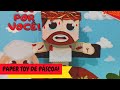 PAPER TOYS Paixão De Cristo Ideias Para Páscoa Infantil Com MOLDE GRATIS
