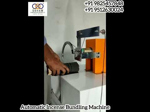 Stainless Steep incense bundling machine