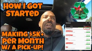 How I Make Money With a Pick up Truck and Trailer and how you can do it too!