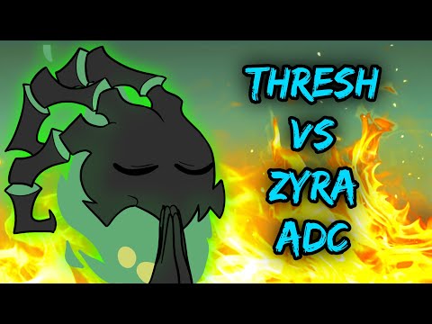 THRESH Game vs Zyra ADC