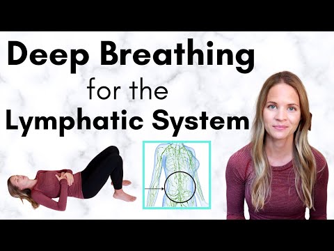 Deep Breathing for Lymphatic Drainage - Diaphragmatic Breathing for Lymphedema