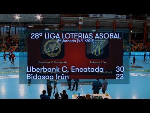 LIGA LOTERIAS ASOBAL J08 Liberbank Ciudad Encantada - Bidasoa Irún 30 - 23