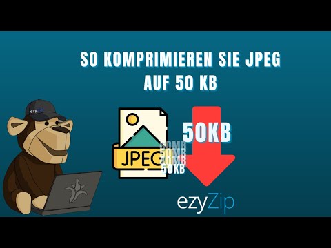 🖼 Wie man JPEG auf 50KB Komprimiert