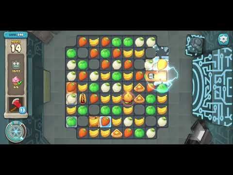 We Bare Bears Match3 Repairs Level 540 - No Boosters