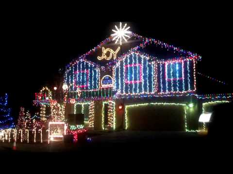Cadger Christmas lights 2012 meridian idaho dub st