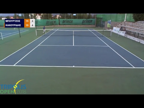TRIPOLIS OPEN 2018 - ΜΠΟΥΡΤΖΟΣ-ΚΑΚΟΥΡΙΔΗΣ